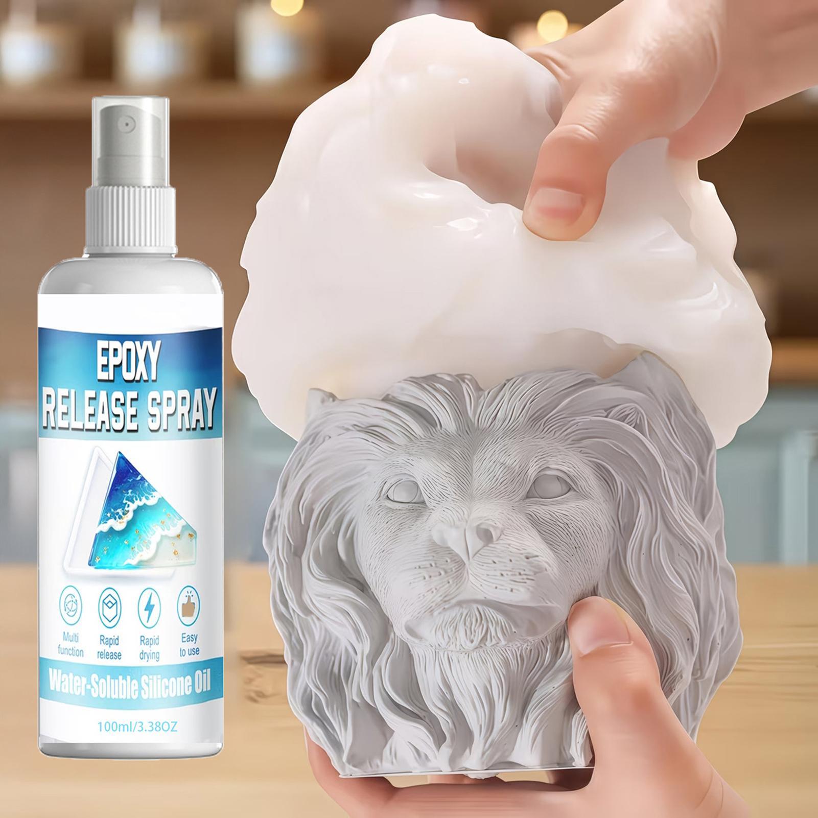 Candle Making Moulds - 100ml Silicone Release Spray Epoxy Release