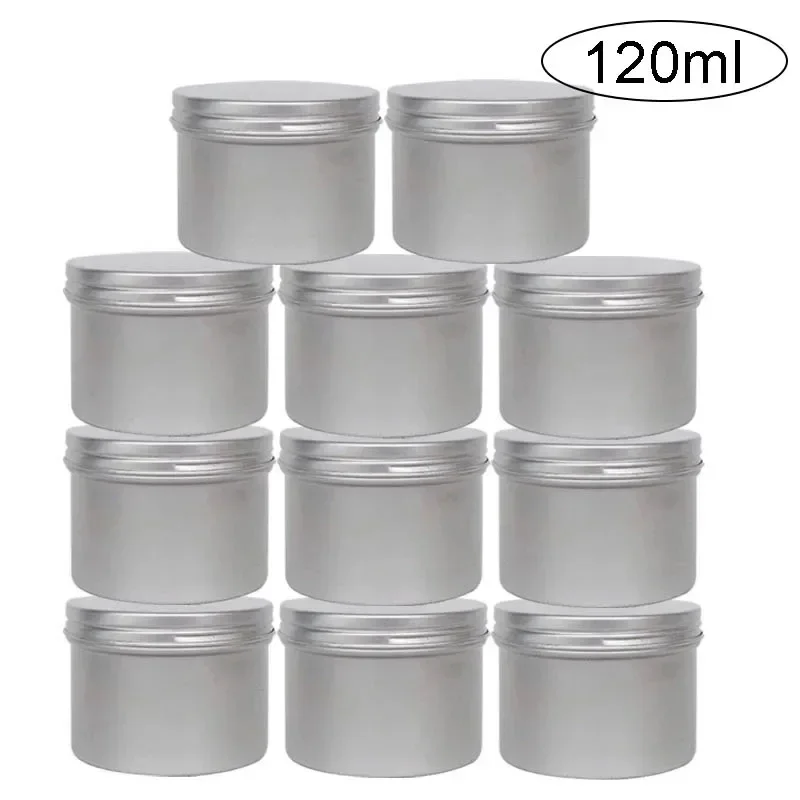 Tin Container Lid - 120Ml 6/12/18/24/48 Chiếc Nhôm Tín Bình