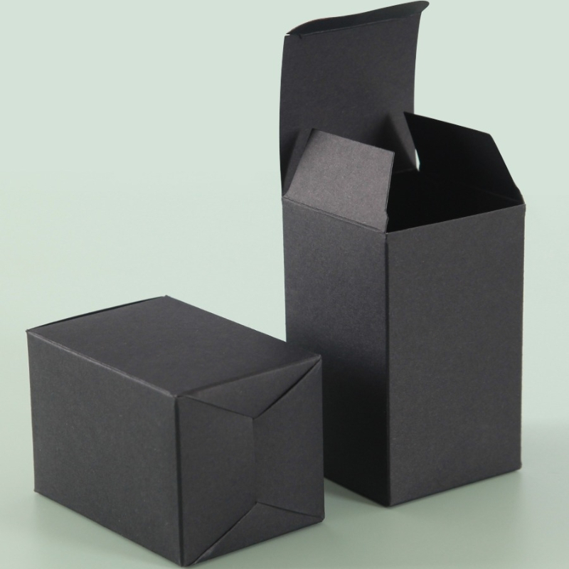 Kraft Box Candle - 50PCS Folding Small Gift Boxes Cosmetics