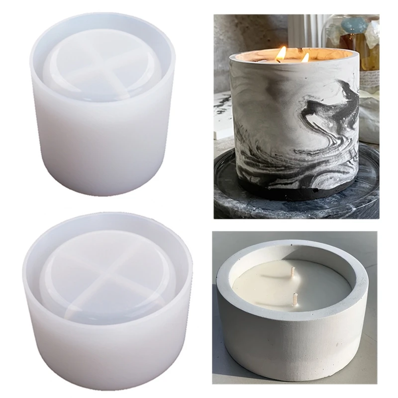 Kraft Box Candle - 3 Kích Cỡ Vòng Bê Tông