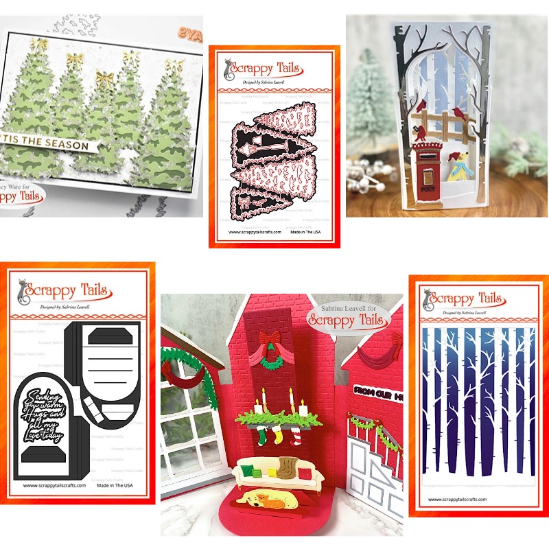 Candle Making Books - Central Park Skaters Christmas metal die