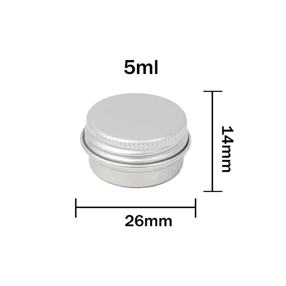Sample Aluminum Jar Round Meta - đánh giá và giá Tin Container Lid