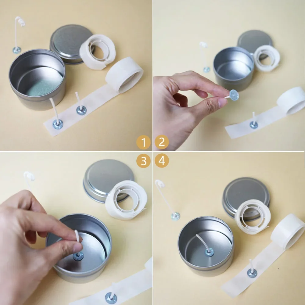 100 Dots/Roll Candle Wick Stic - đánh giá và giá Candle Making Wicks