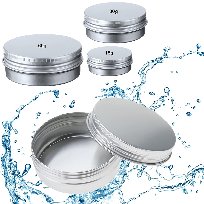 1/5/10pcs 5-250ml Empty Silver - đánh giá và giá Tin Container Lid