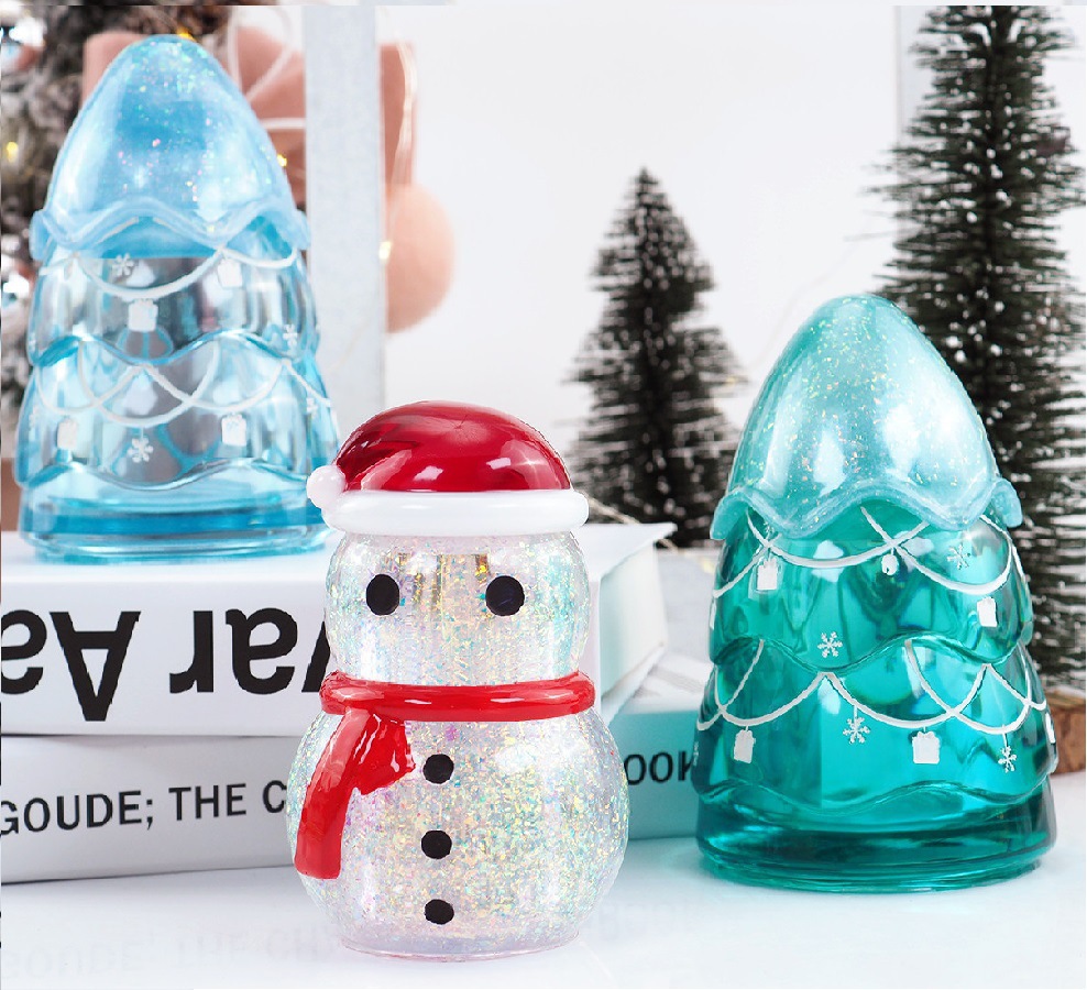 Christmas Storage Jar Epoxy Re - đánh giá và giá Kraft Box Candle