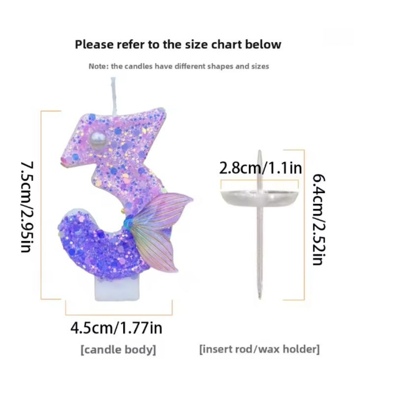 Glitter Purple Gradient Mermai - đánh giá và giá Paraffin Candle Wax