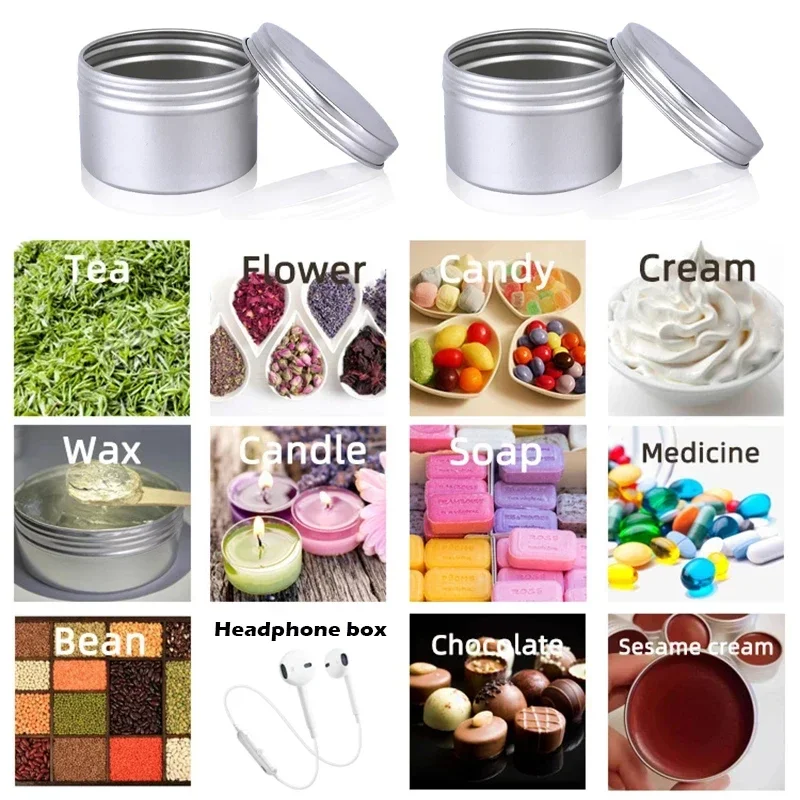 120Ml 6/12/18/24/48 Chiếc Nhôm - đánh giá và giá Tin Container Lid