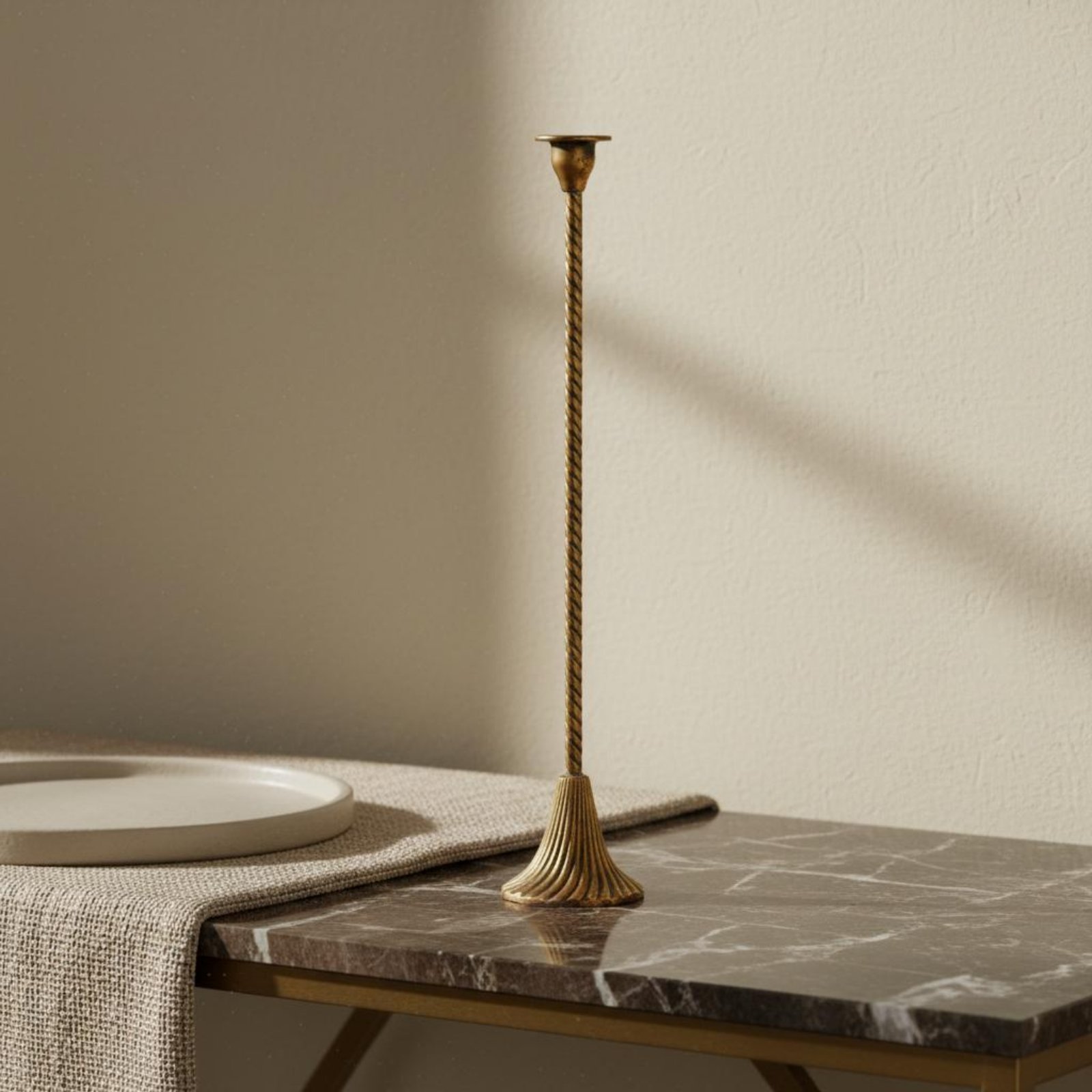 Twisted Gold Candle Holder Sta - đánh giá và giá Paraffin Candle Wax