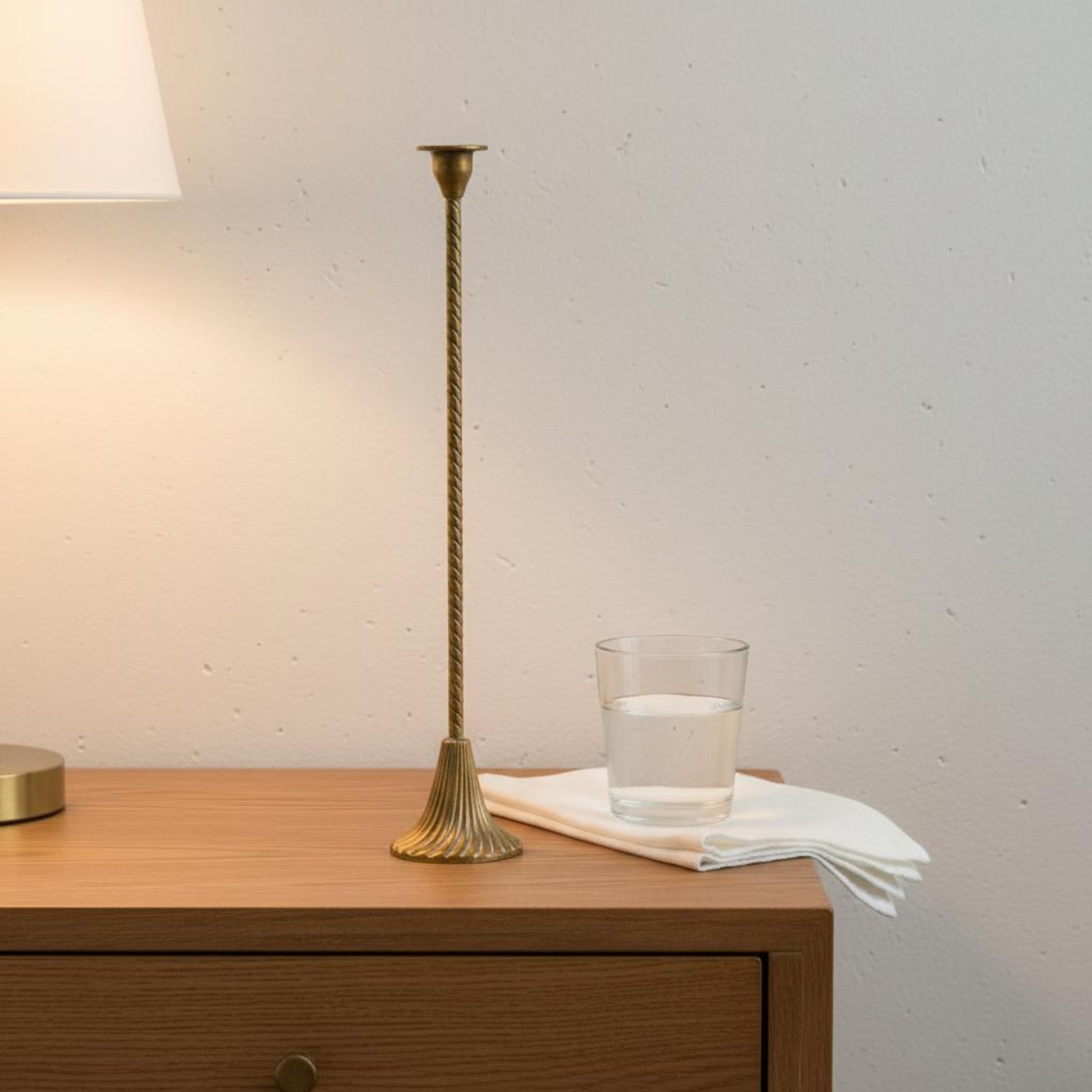 Twisted Gold Candle Holder Sta - đánh giá và giá Paraffin Candle Wax