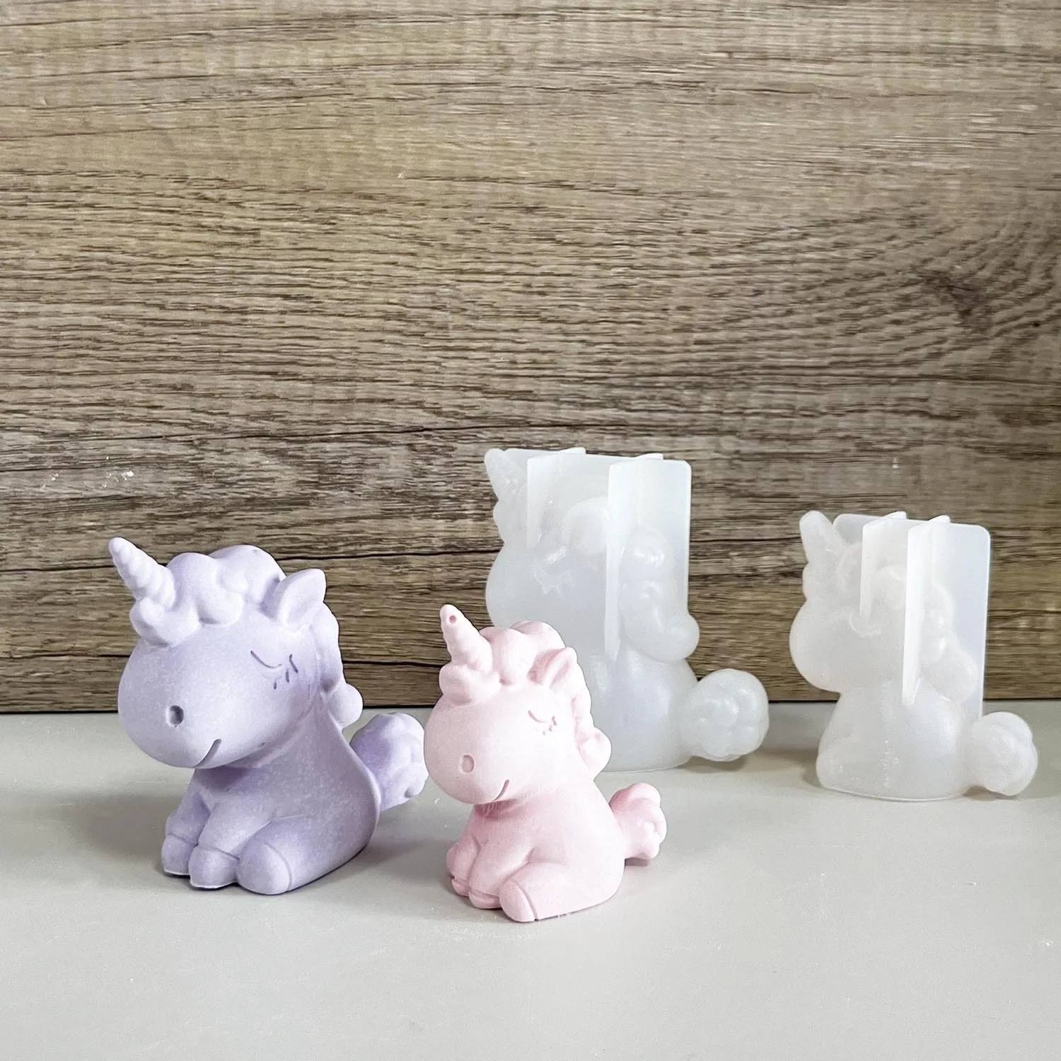 3D Geometric Silicone Unicorn  - đánh giá và giá Candle Making Classes