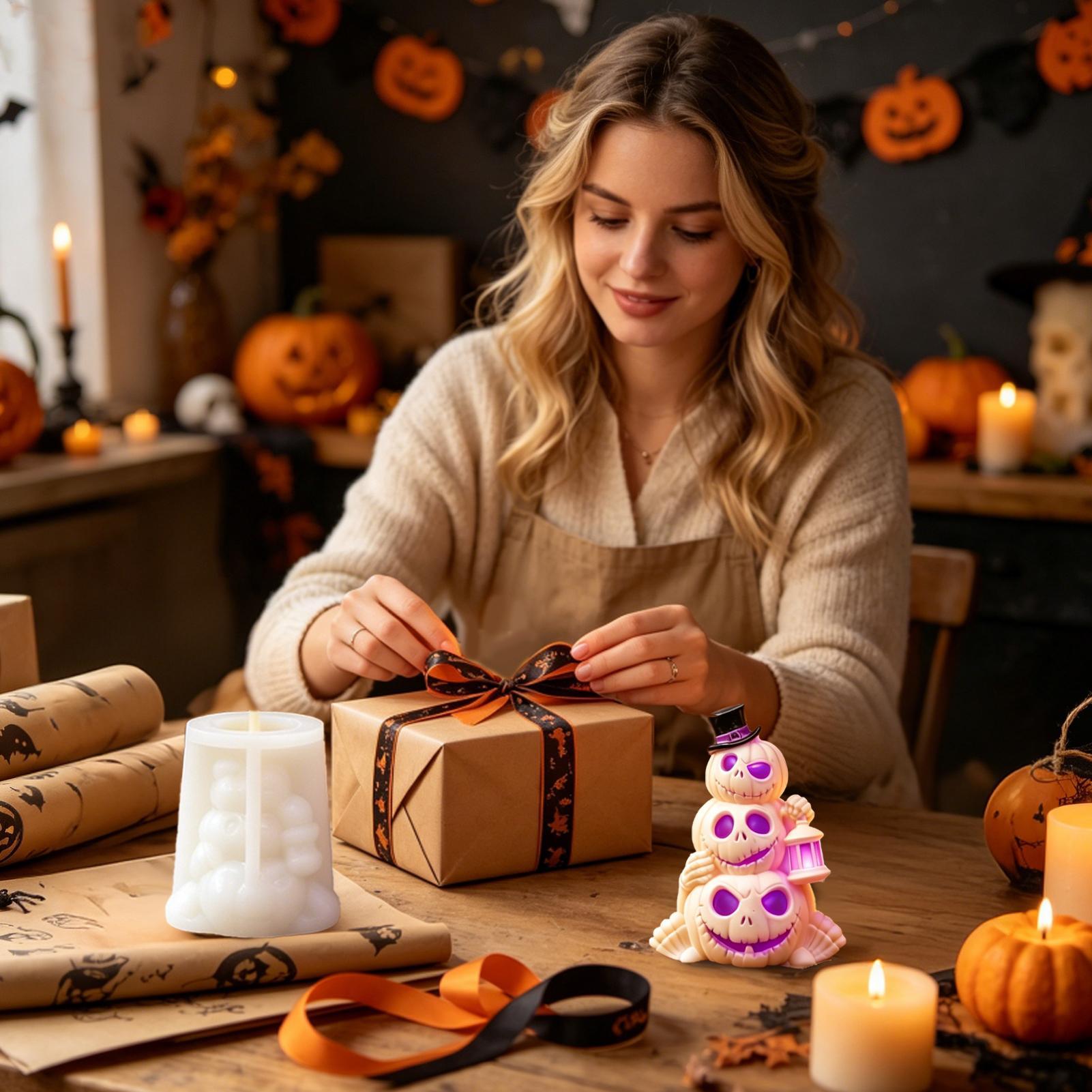3D 3-Layer Halloween Pumpkin S - đánh giá và giá Candle Making Kit For Adults