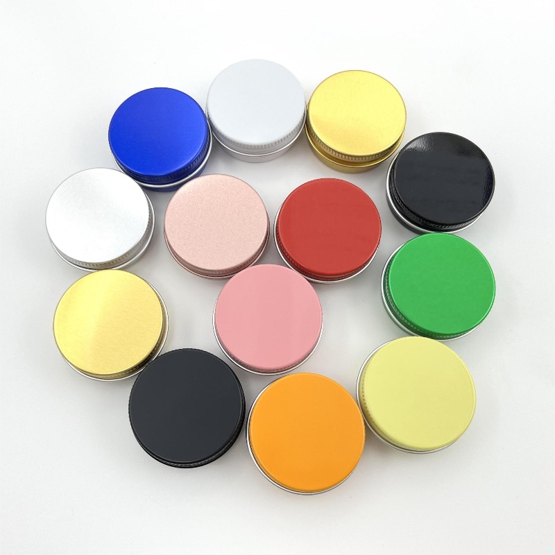 5ml-250ml Cosmetic Aluminum Ca - đánh giá và giá Tin Container Lid