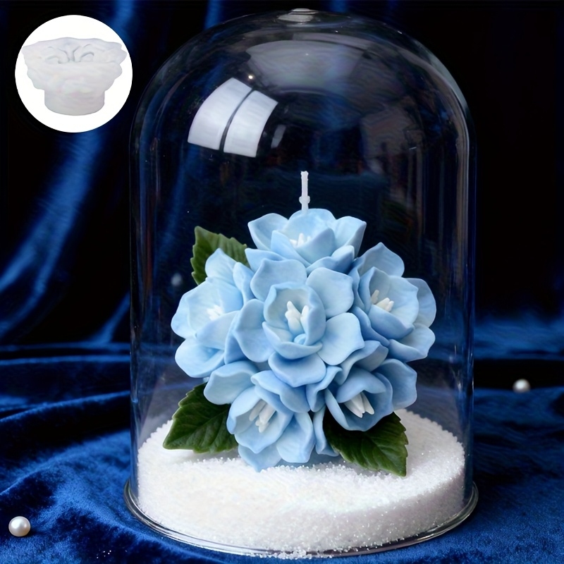 1 Hydrangea Candle Silicone Mo - đánh giá và giá Candle Making Classes