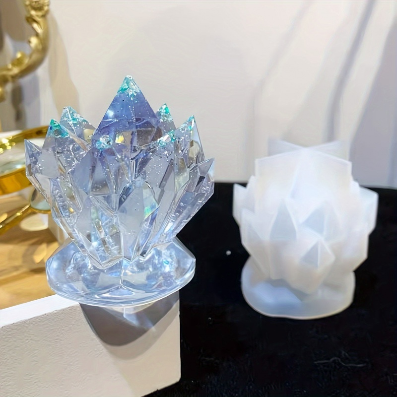 1pcCrystal Cluster Decorative  - đánh giá và giá Candle Making Moulds