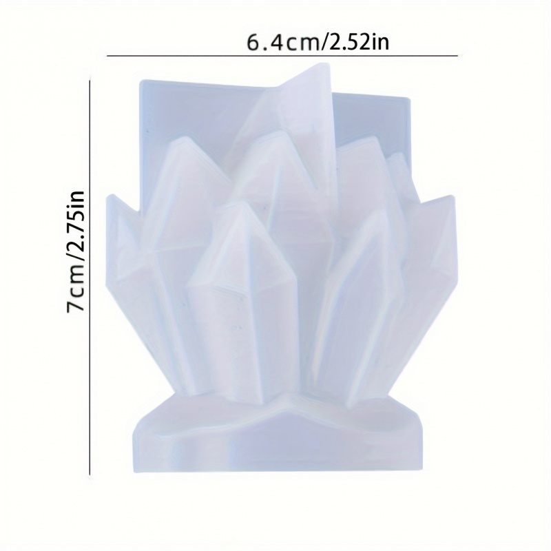 1pcCrystal Cluster Decorative  - đánh giá và giá Candle Making Moulds