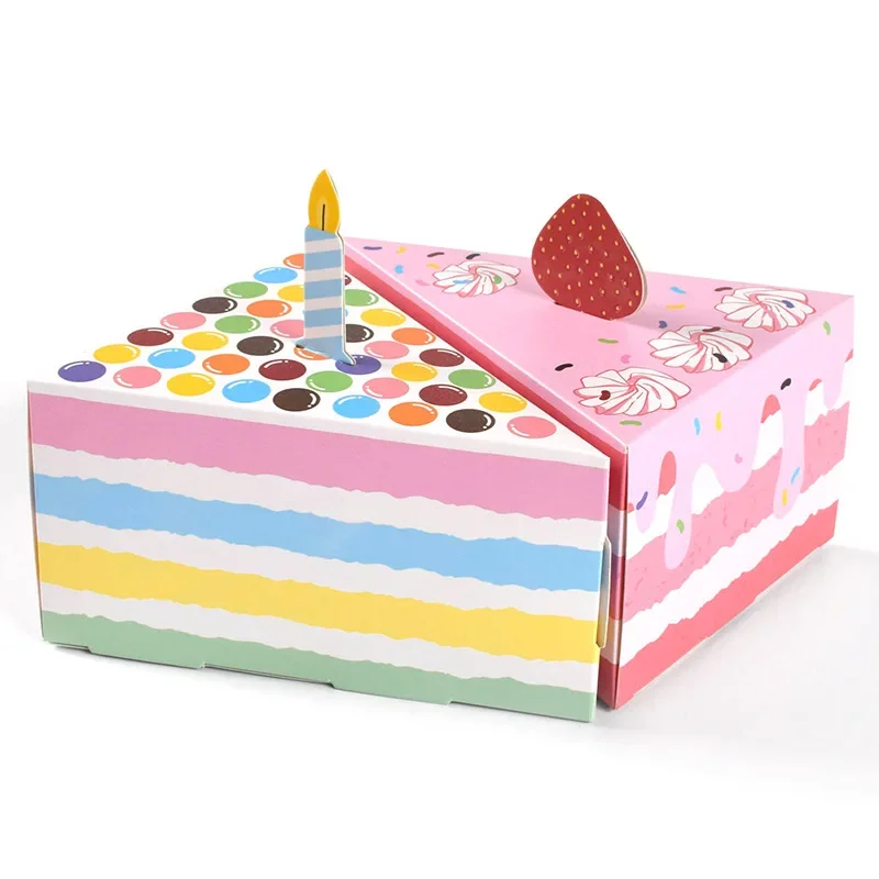8Pcs Creative Candle Dot Cake  - đánh giá và giá Kraft Box Candle