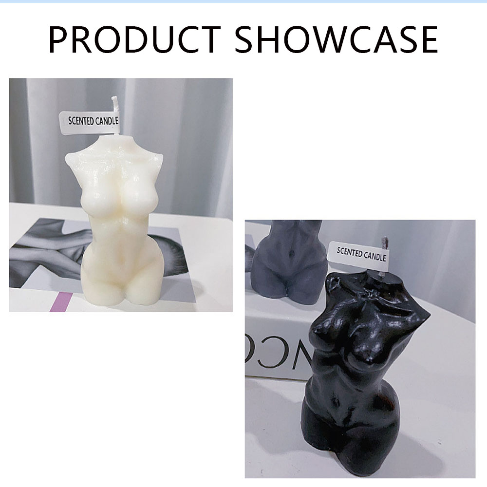 Female Torso Body Shape Scente - đánh giá và giá Paraffin Candle Wax