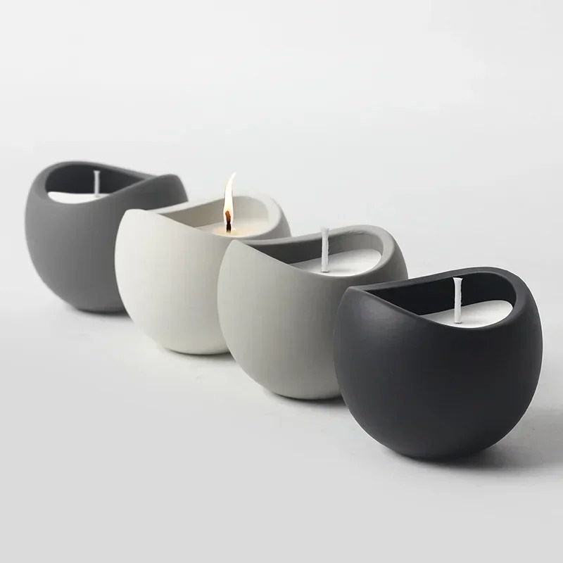 1-2pcs diy arc candle jar sili - đánh giá và giá Kraft Box Candle