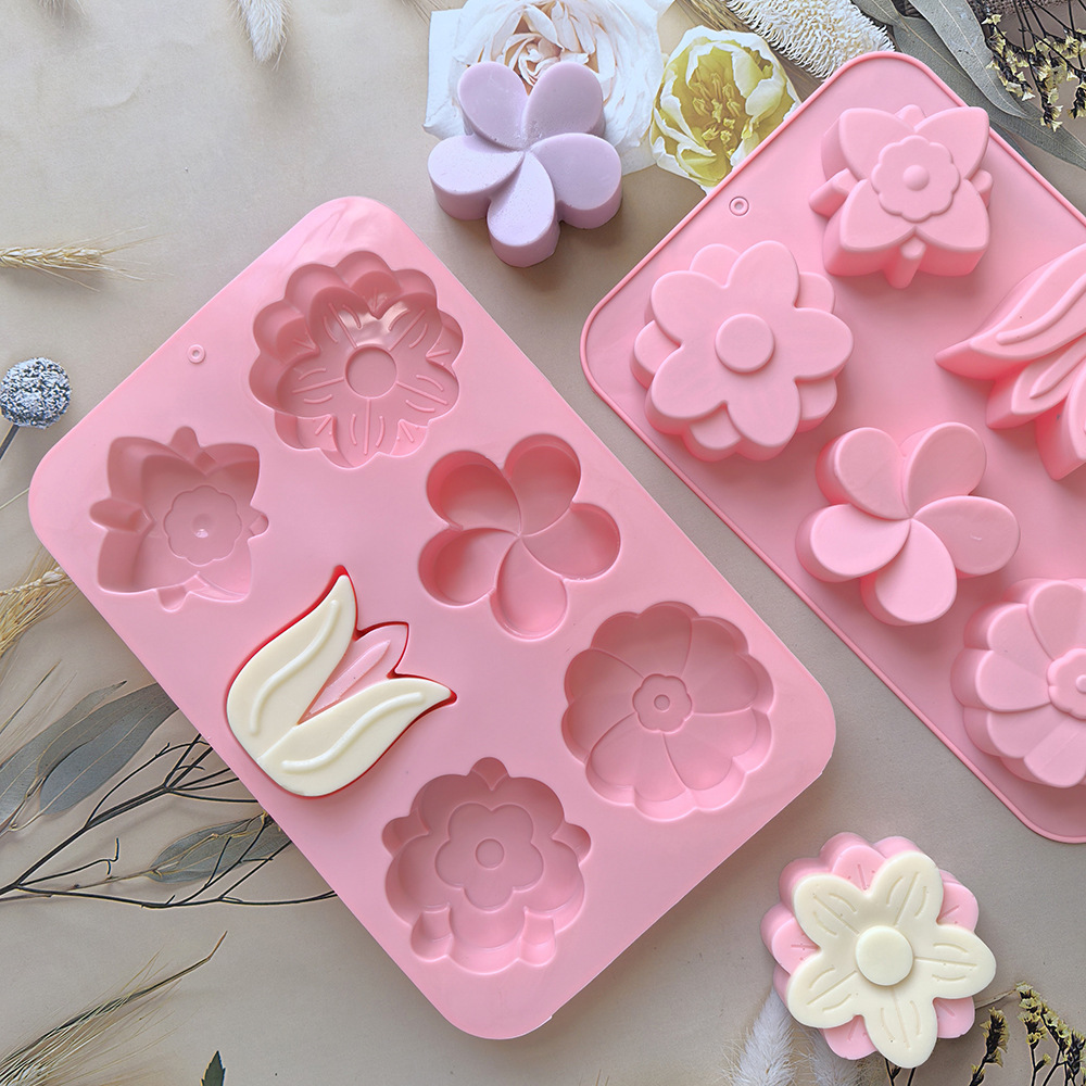kinds Flower Silicone Molds Di - đánh giá và giá Candle Making Classes