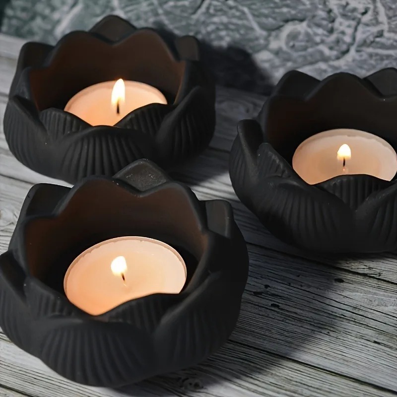 1pc DIY Lotus Flower Silicone  - đánh giá và giá Kraft Box Candle