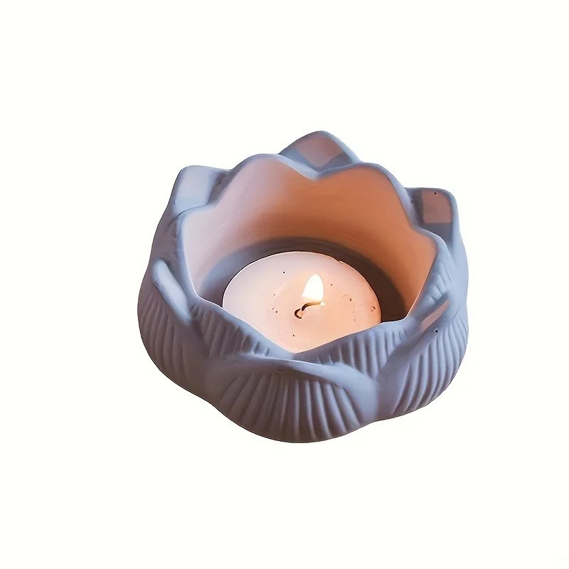 1pc DIY Lotus Flower Silicone  - đánh giá và giá Kraft Box Candle