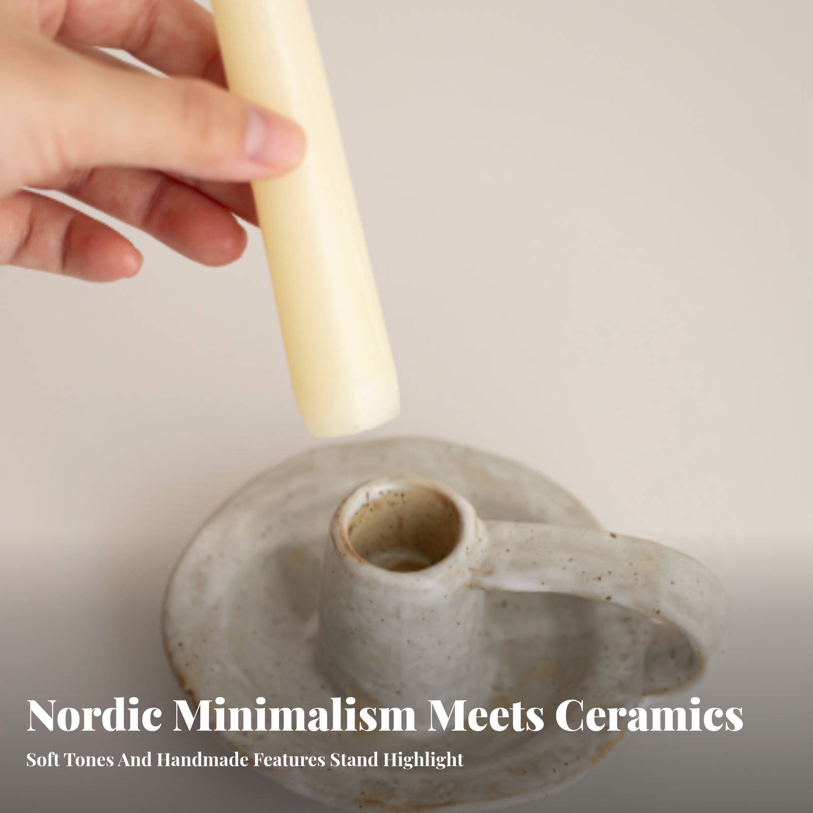 Nordic Ceramic Candle Holder,  - đánh giá và giá Paraffin Candle Wax
