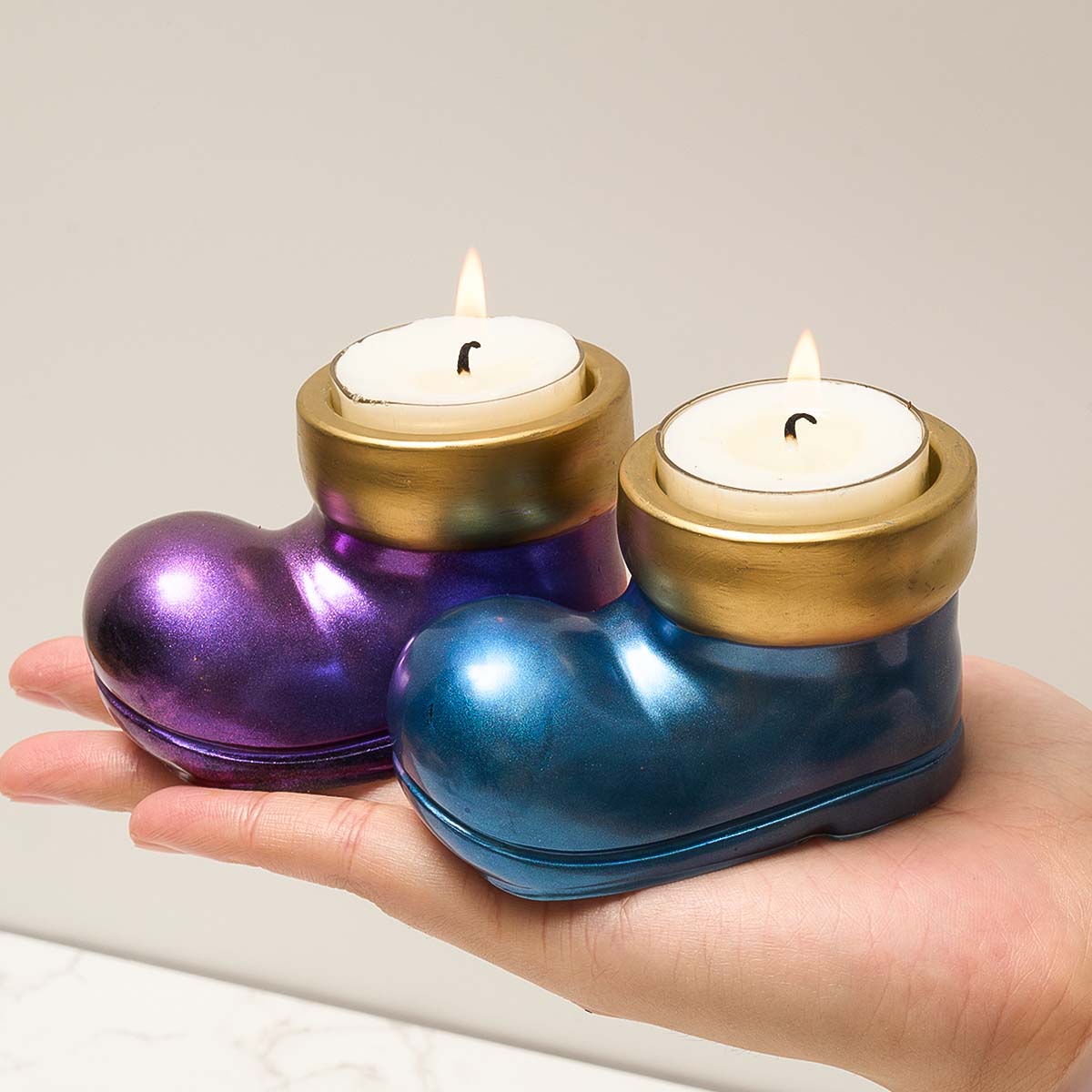 Christmas Boots Shoes Candle H - đánh giá và giá Candle Making Moulds