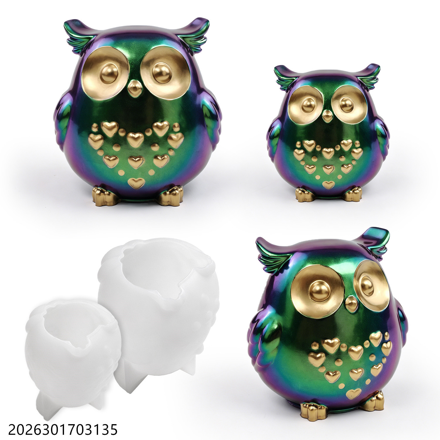 Owl Silicone Mold 3D Bird Shap - đánh giá và giá Candle Making Classes