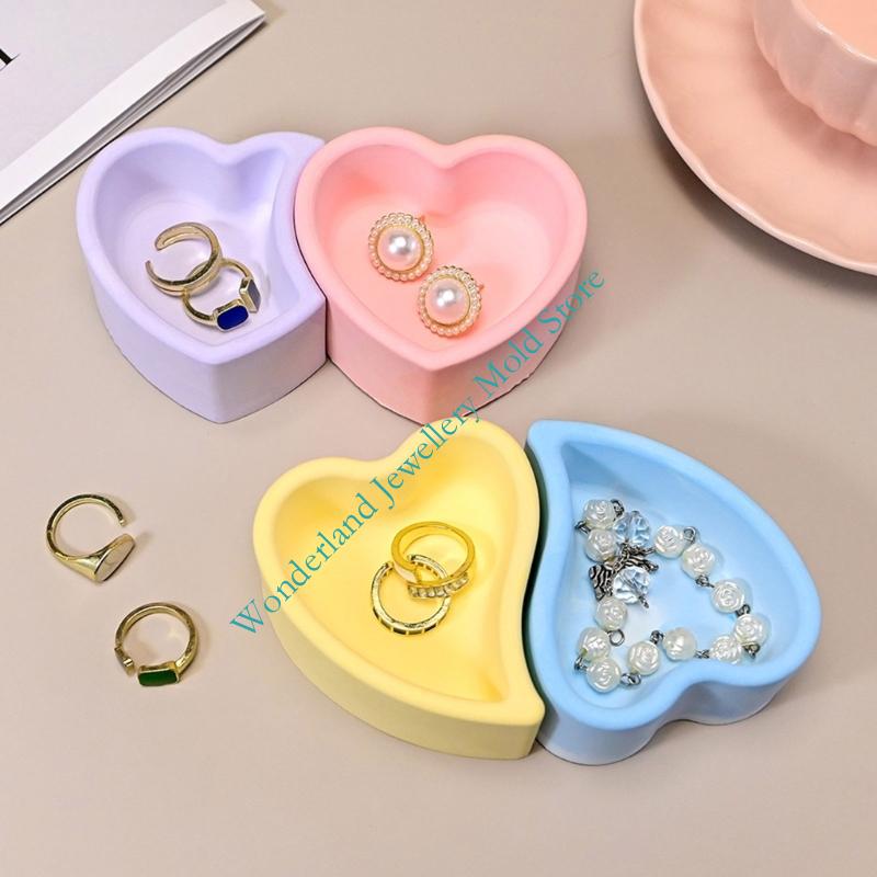 Mốc silicon trái tim H7EB cho  - đánh giá và giá Candle Making Moulds