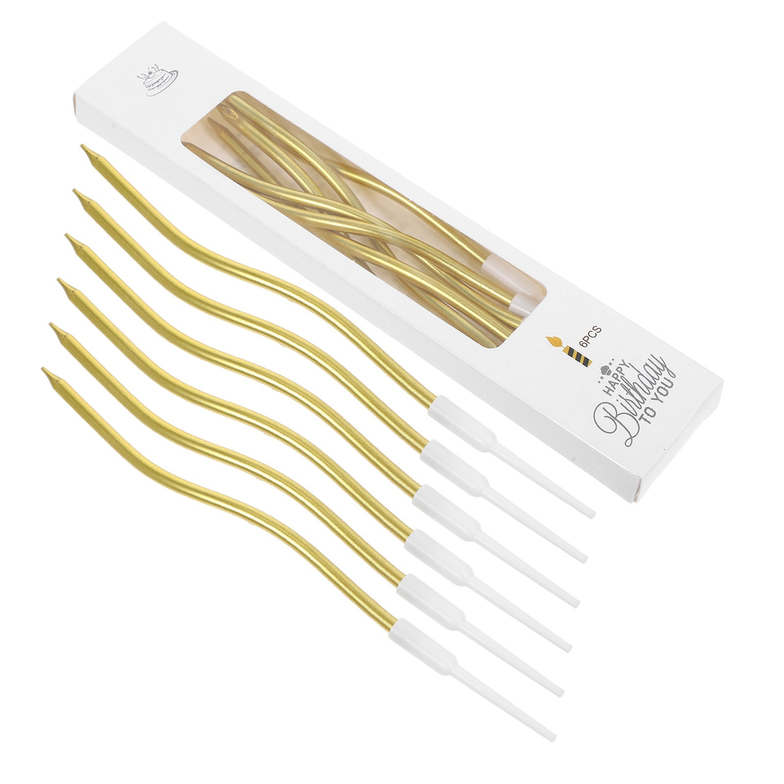 72Pcs Spiral Birthday Candles  - đánh giá và giá Paraffin Candle Wax