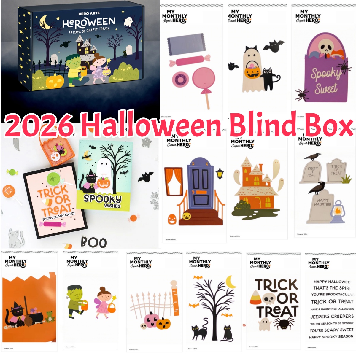 New 2026 Halloween Blind Box W - đánh giá và giá Kraft Box Candle