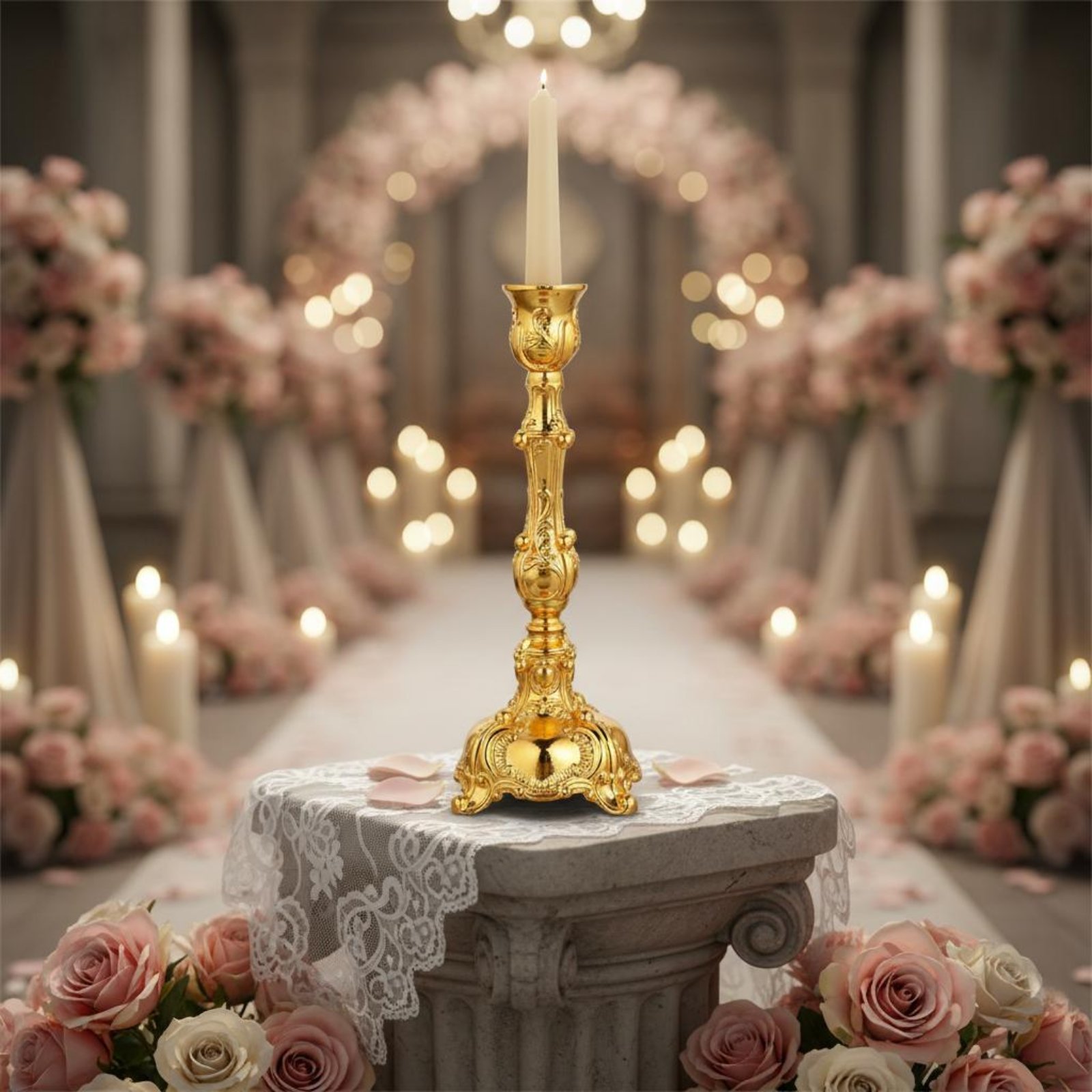 European Design Metal Candlest - đánh giá và giá Paraffin Candle Wax